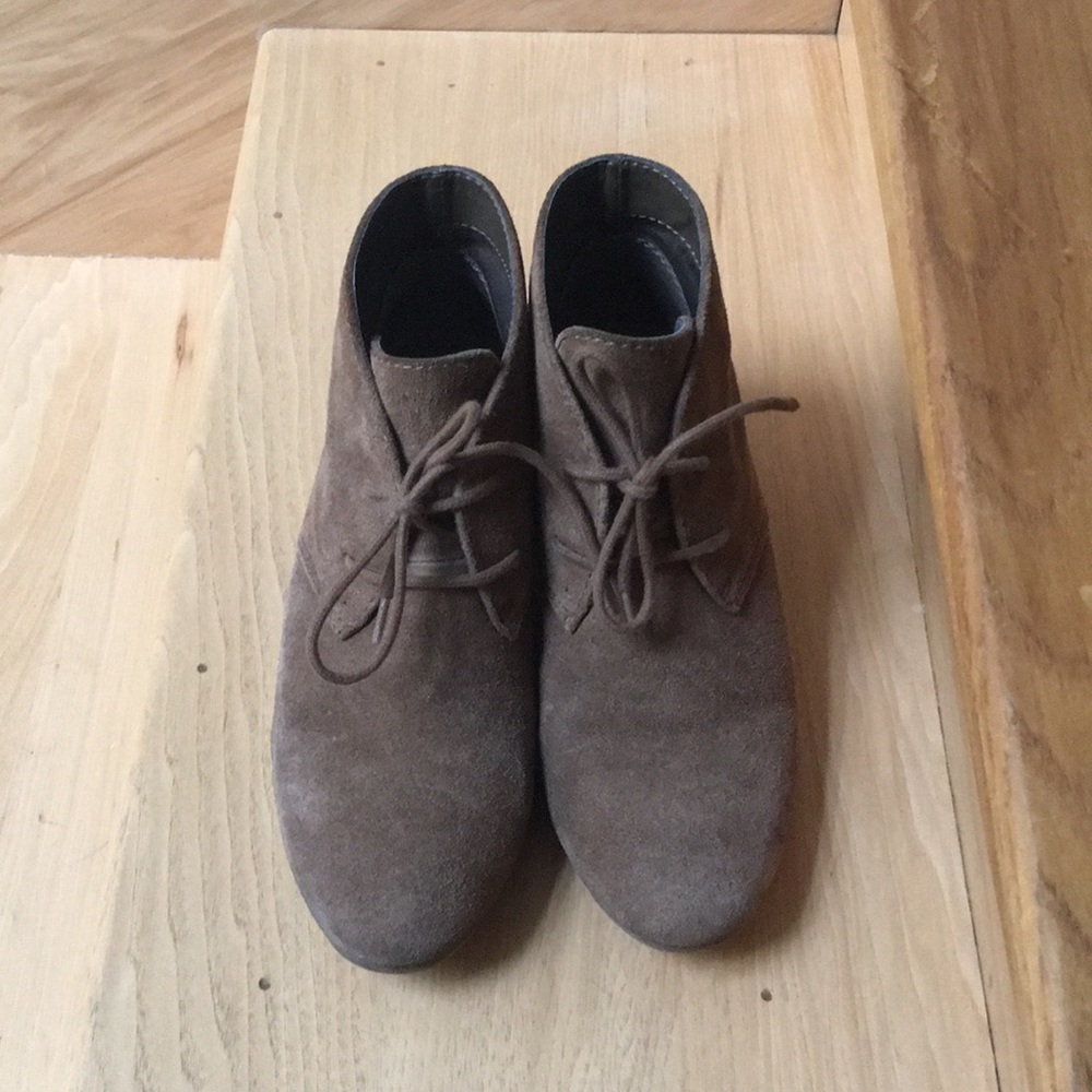 Nine West wedge booties